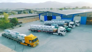 ساخت و ارسال ۴ دستگاه چیلر تراکمی هواخنک دوپارچه به فرودگاه مهرآباد تهران توسط فرم دما